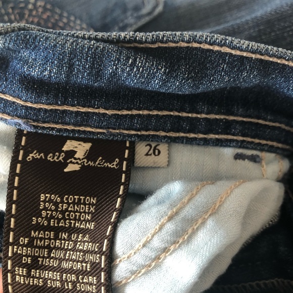 7 For All Mankind Rocker Jeans - Picture 3 of 14
